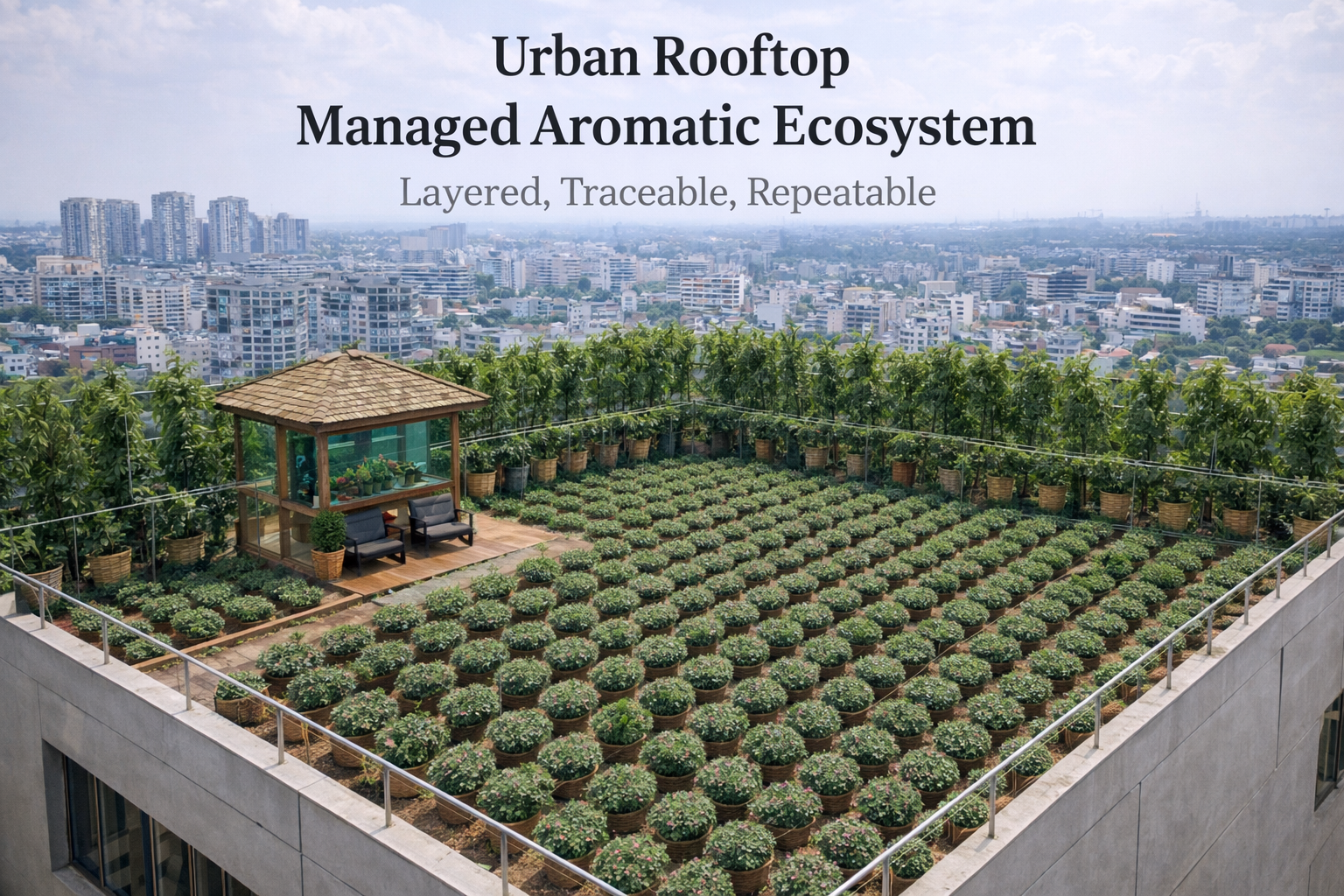 Rooftop Medicinal Farming
